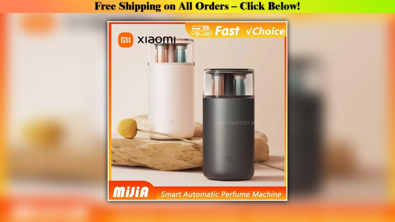 Xiaomi Mijia Automatic Perfume Machine Set Vehicle 5 Gear Air Freshener Spray Bedroom Car Lasting