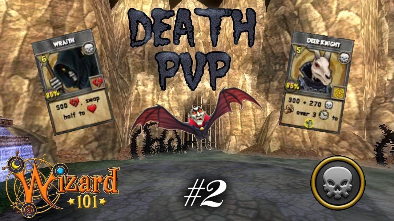 Wizard101: Death PvP 2v2 w/ 24blakeh!