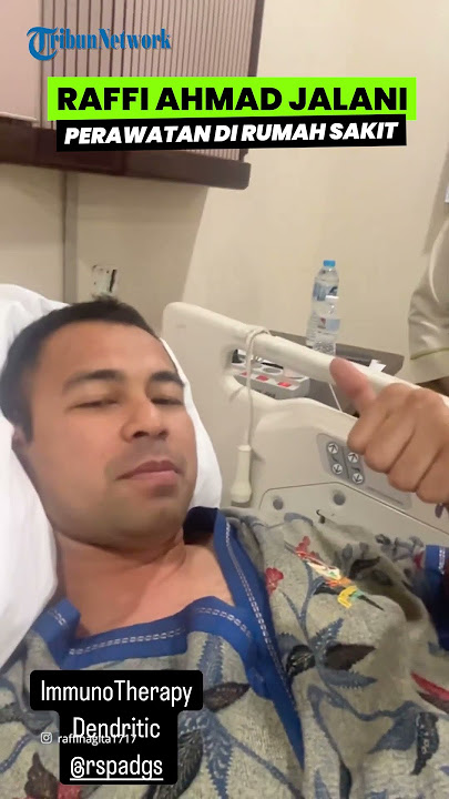 Raffi Ahmad Jalani Perawatan di Rumah Sakit, Wajah Pucat Suami Nagita Slavina Disorot