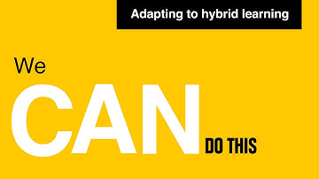 We CAN do this | Adapting to hybrid teaching and learning | University of Surrey