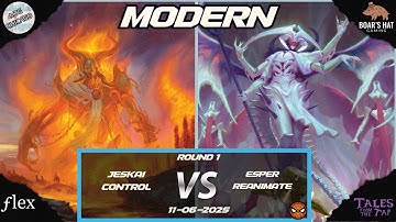 Jeskai Control VS Esper Reanimate    [MTG Modern Round 1]