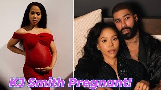 Congrats! KJ Smith Announces She's  Expecting Their First Child With Her Husband Skyh Black👶🏽❤️