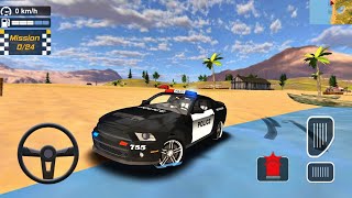 US Police Ford Mustang Crazy Car Chase - Real Police Car Drift - Android Gameplay screenshot 2