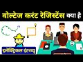 What is Voltage Current and Resistance in Hindi - Electrician Interview Question