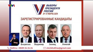 Người Nga chuẩn bị bầu cử Tổng thống, ông Putin có lợi thế lớn | VTV24