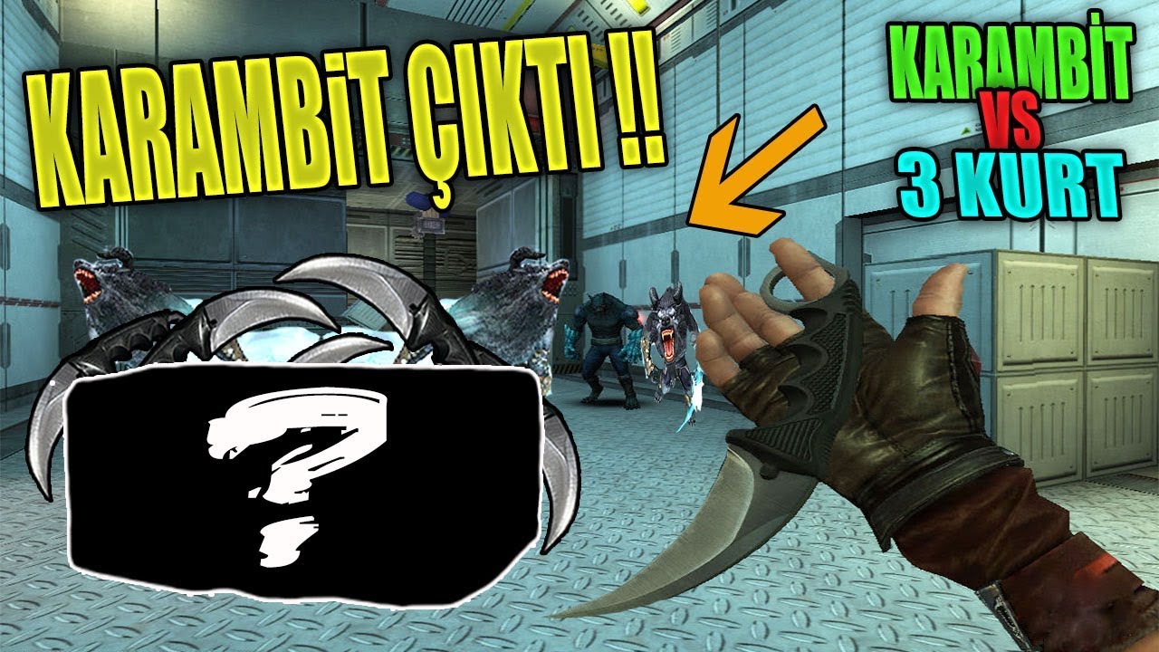 KARAMBİT ÇIKARDIM !! 3 KURDU PEŞ PEŞE KARAMBİTLE ÖLDÜRDÜK !! KARAMBİT ÇIKAN KUTU !! (WOLFTEAM)