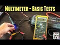 Basic Uses of a Multimeter for RVers