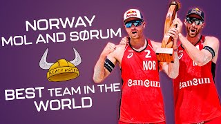 Best Beach Volleyball moments | Team Norway (Mol & Sorum) | WORLD CHAMPIONSHIP 2021 (HD)