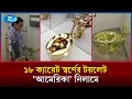 ইতালীয় শিল্পী মরিজিও ক্যাটেলানের তৈরি ১৮ ক্যারেট স্বর্ণের টয়লেট ‘আমেরিকা’  নিলামে |Gold Toilet |Rtv