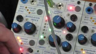 Buchla 259e & 261e waveform generators for 200e Modular Electric Music Box