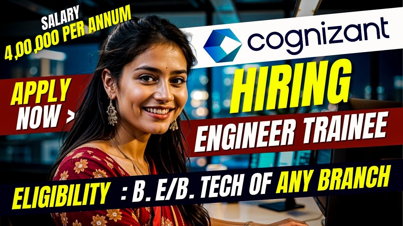 Cognizant Off campus Hiring For Engineer Trainee 2024 batch | Cognizant ...