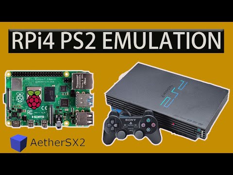 Raspberry Pi 4:  PS2 EMULATION ( AetherSX2) | ANDROID 12L