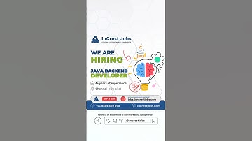 We are hiring a Java Backend Developer to drive innovation and shape robust solutions.
