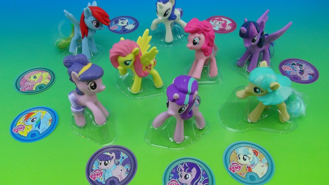MY LITTLE PONY FRIENDSHIP IS MAGIC MCDONALD'S HAPPY MEAL COLLECTION ...