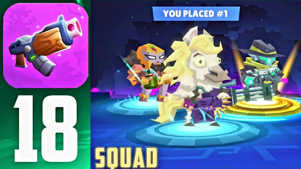 *Squad Mode* | Bullet League Gameplay (ios,Android)