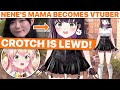 Nene's Mama Becomes A Vtuber (Nishizawa 5mm & Momosuzu Nene / Hololive) [Eng Subs]