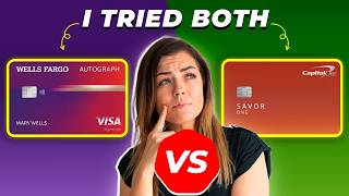 Wells Fargo Autograph Vs Capital One Savorone Best Dining Rewards Card