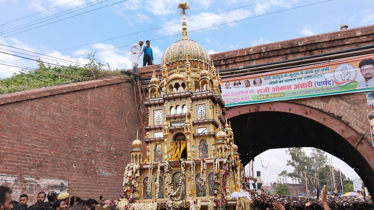 10 मुहर्रम रोज़-ए-आशूरा | मोटे शाबान की ताज़िया | अलम दुलदुल ताज़िया का जुलूस | बड़ा इमामबाड़ा बनारस