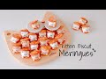 【🐱How to make Kitten Biscuit Meringues🐱】子猫のビスケットサンドメレンゲの作り方