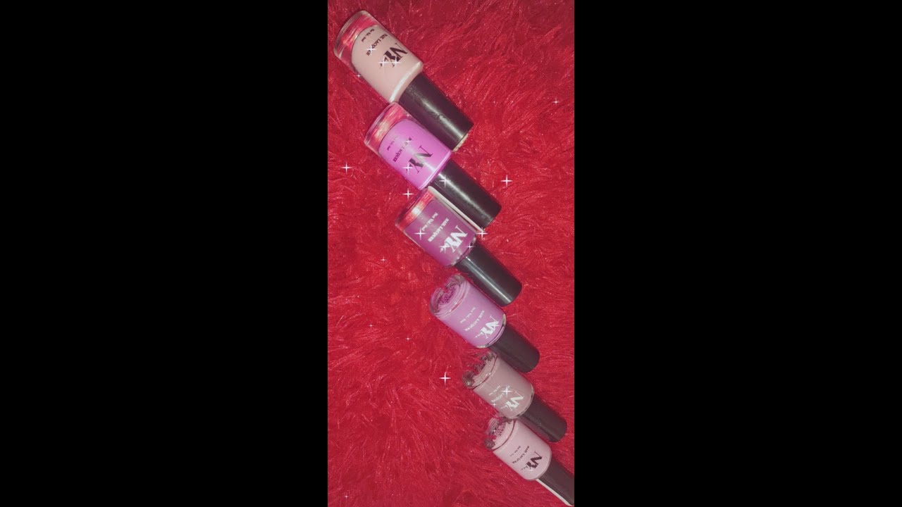 NY BAE NAIL LACQUER SHADES REVIEW/ PURPLLE HAUL 🔥/ CHEAP NAIL PAINT ON PURPLLE ❤️