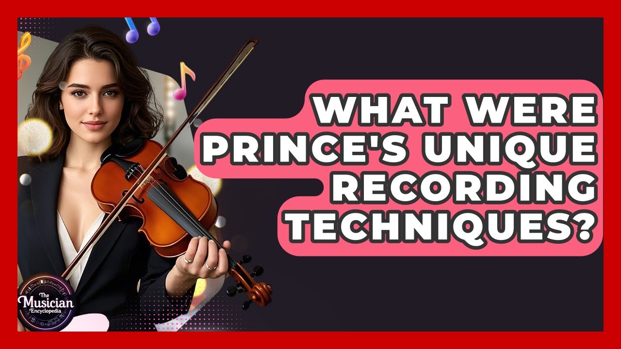 What Were Prince's Unique Recording Techniques? - The Musician Encyclopedia