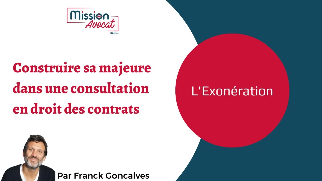 L'exonération