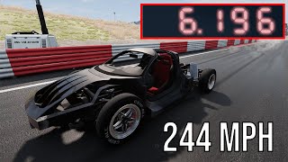 The Fastest Drag Car - Beam NG (NO MODS)