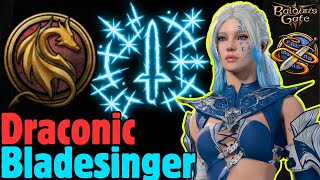 DRACONIC BLADESINGING Wizard / Sorcerer Build in Baldur's Gate 3