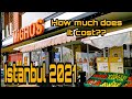 Cost of living in Istanbul Turkey in 2021 | How much money do you need?! #istanbul