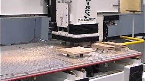 5-Piece Entry Door Routed on a CR Onsrud Router