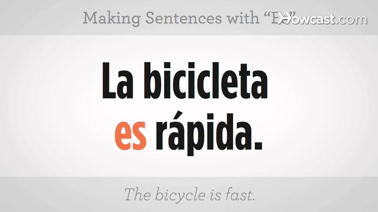 How To Make Sentences With Es Spanish Lessons YouTube How To Make Sentences With Es Spanish Lessons YouTube