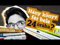 Hány könyv fér bele 24 órába?