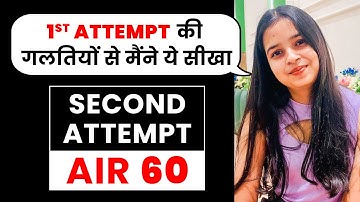 IIT JAM AIR 60 | IIT JAM Failed in 1st Attempt,  AIR 60 in 2nd Attempt | Topper