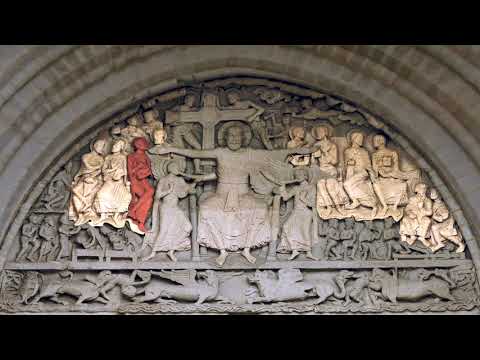 Le portail méridional de l’abbatiale de Beaulieu sur Dordogne