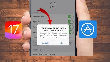 requiring attention makes face id more secure|require attention for face id passcode|2024