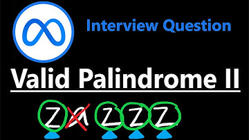 Valid Palindrome II - Leetcode 680 - Python