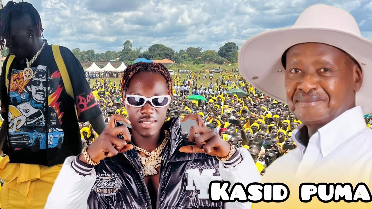 Касид Пума поразил толпу на митинге Мусевени — KITGUM.