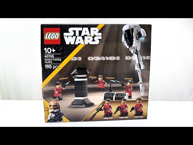 LEGO Star Wars 40765 Kamino Training Facility Early Review! (May
