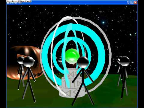 Extraña escena java3d