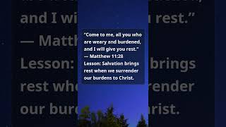 Matthew 11:28 Bible Verse | Finding Rest in Jesus