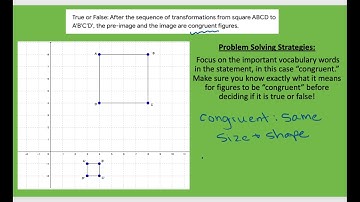 Congruent Figures?  True or False.