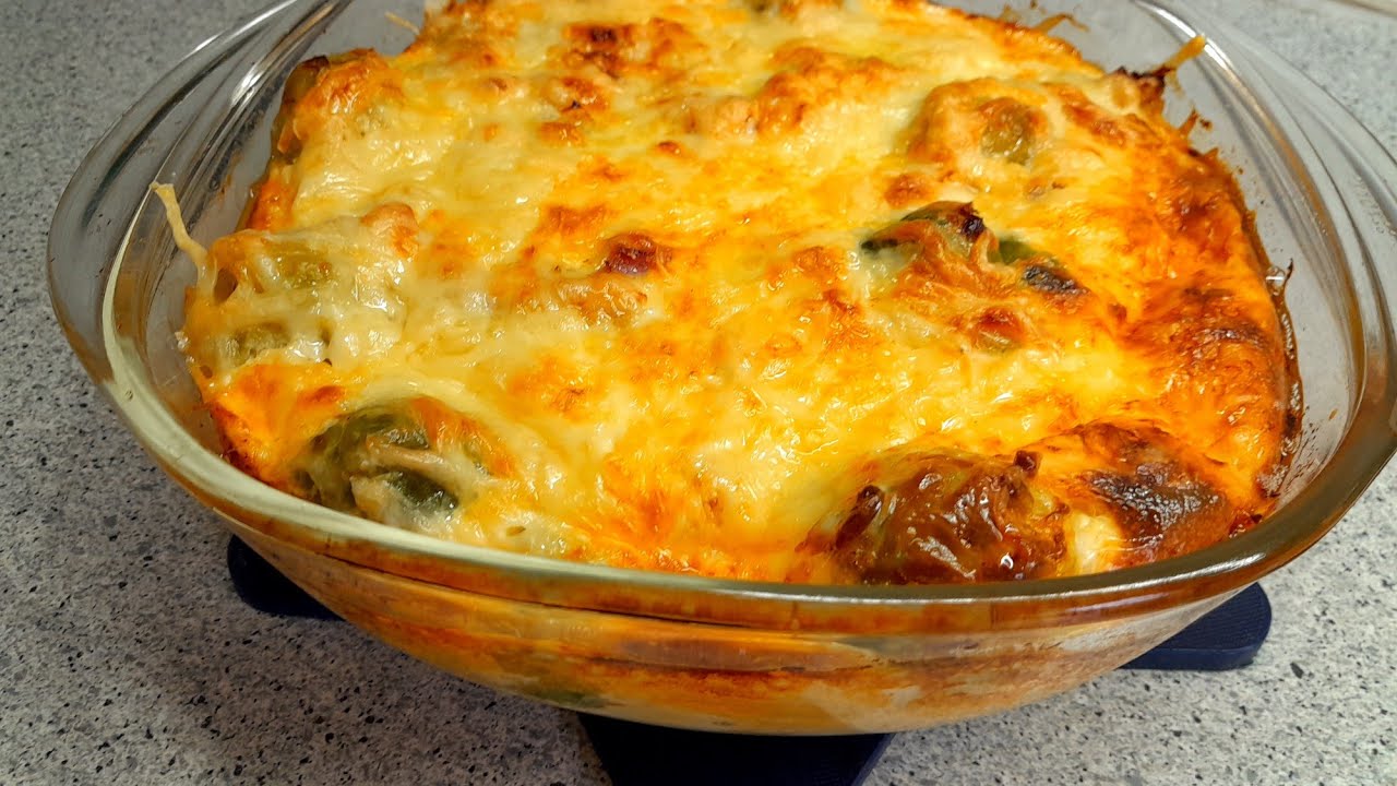 Rosenkohl-Auflauf, nur wenig Zutaten 🥰