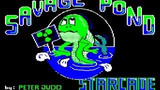 REVIEW OF SAVAGE POND (ACORN ELECTRON, STARCADE, 1984)