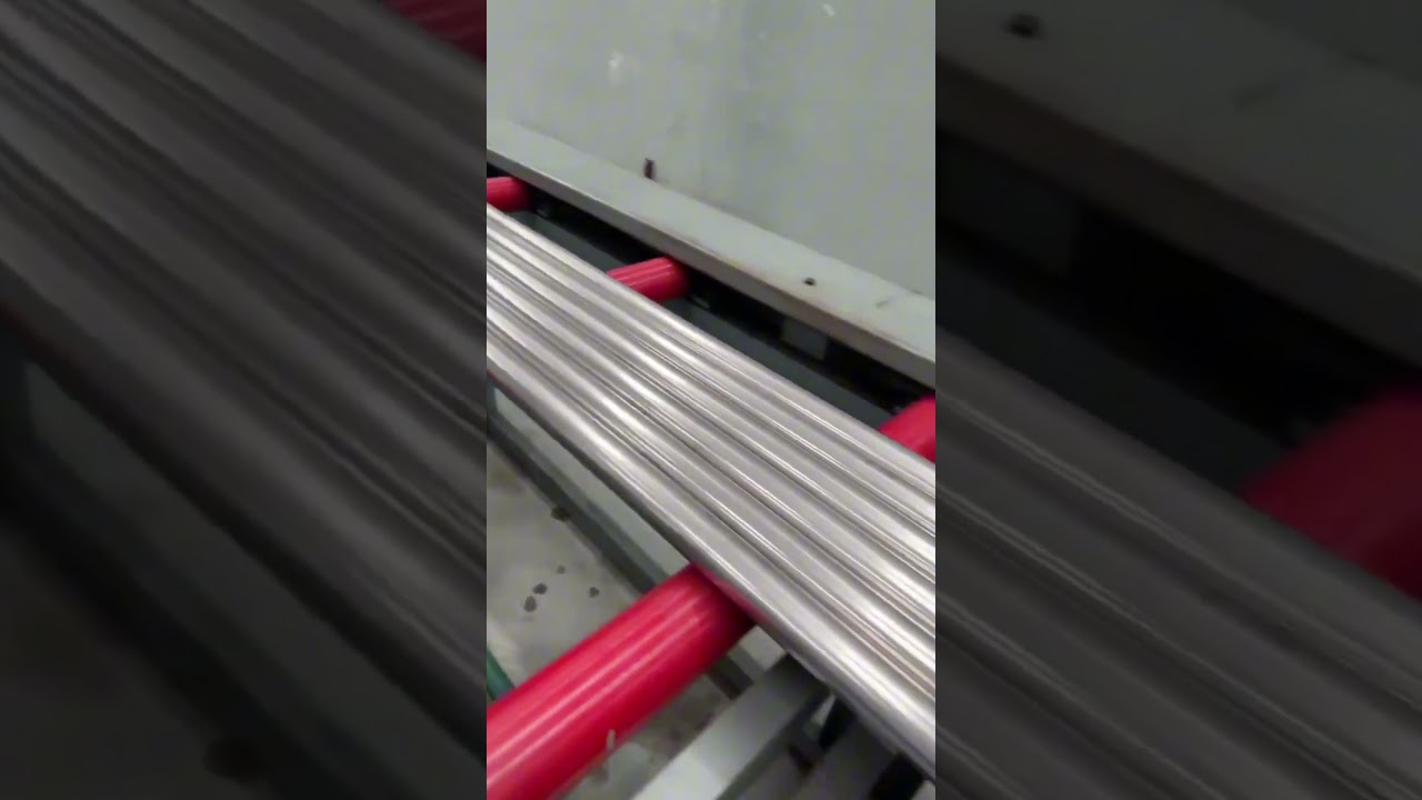 Stainless steel tube bright annealed