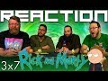 Rick and Morty 3x7 REACTION!! "The Ricklantis Mixup"