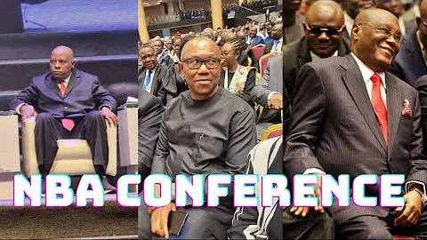 Peter Obi Humble Atiku & Shettima At NBA Conference, Tinubu Missing