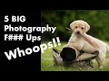 5 Mistakes I Made on My Photography Journey