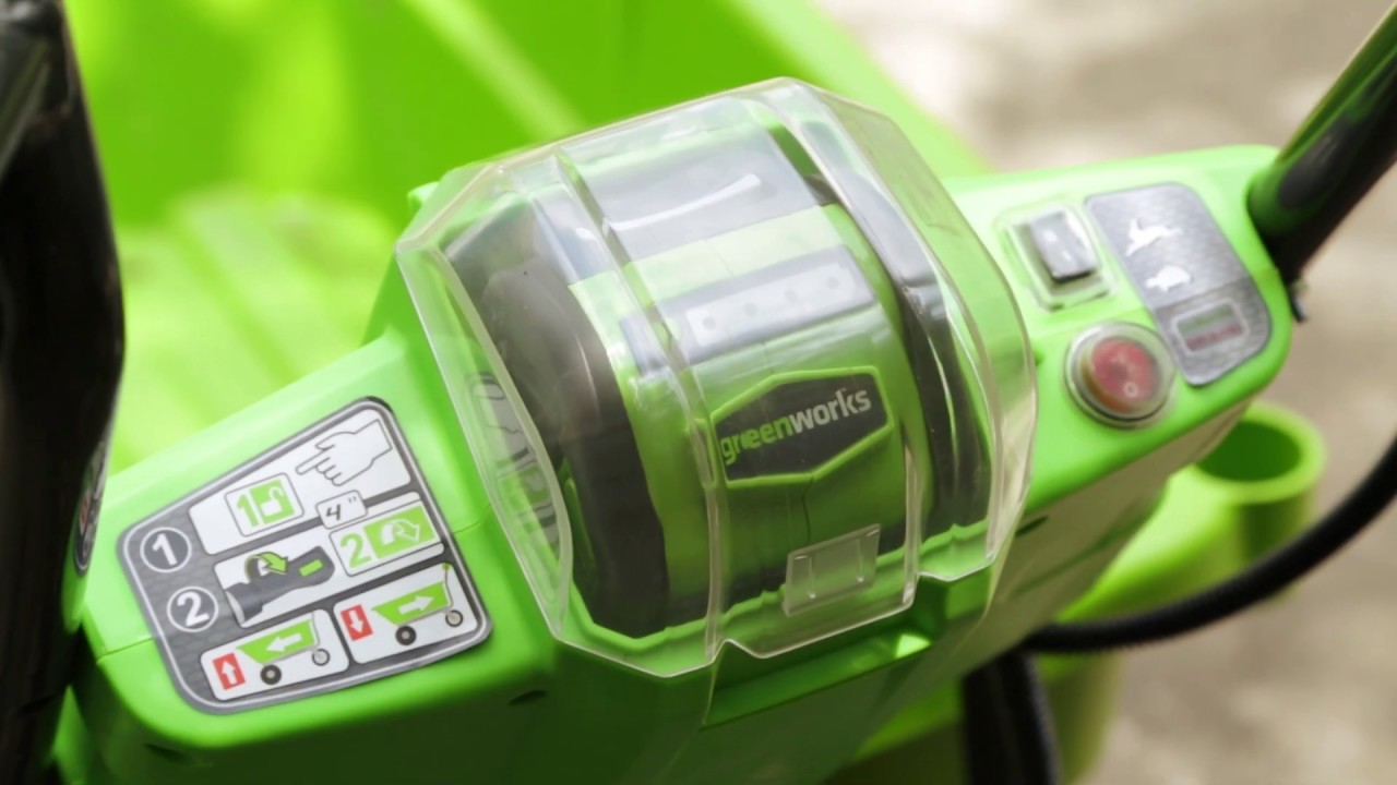 Greenworks 40V Cordless Self Propelled Wheelbarrow YouTube