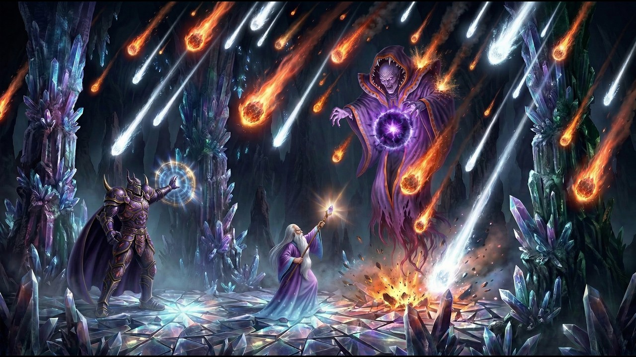 Final Fantasy IV 月の地下渓谷 (Lunar Subterrane)【生成AI動画】