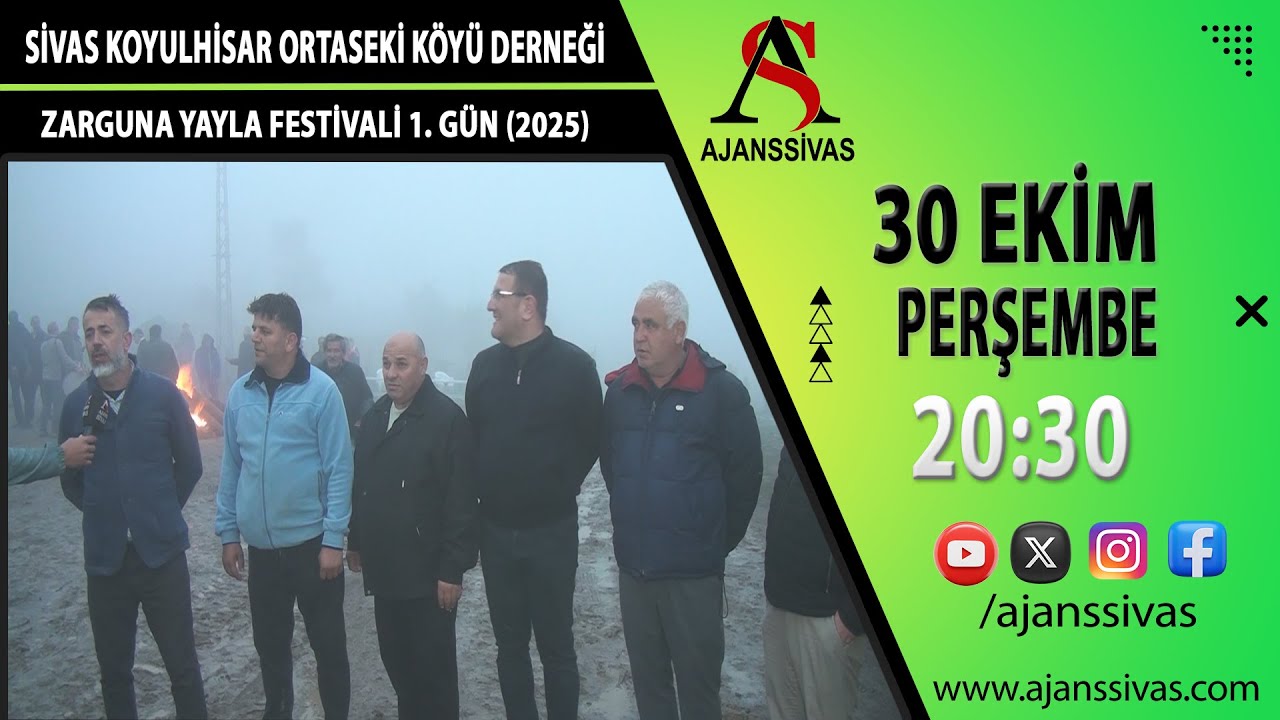 SİVAS ORTASEKİ KÖYÜ DERNEĞİ ZARGUNA YAYLA FESTİVALİ 1. GÜN  (2025)